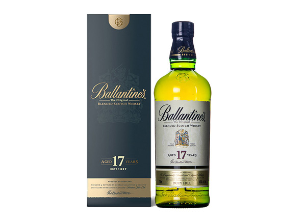 中山百龄坛威士忌回收百龄坛17年Ballantine's苏格兰威士忌700ML洋酒