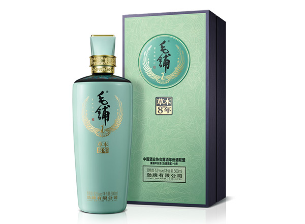 中山劲牌毛铺酒回收毛铺草本年份酒•8年草本42度52度行情价格