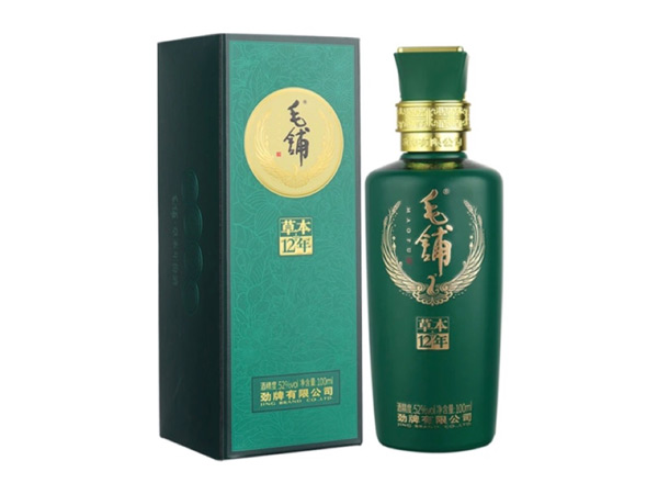 中山劲牌毛铺酒回收毛铺草本12年52度42度草本年份酒行情价格