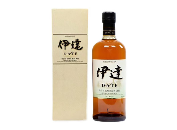 中山Nikka Date回收一甲宫城峡蒸馏所产伊达调和型威士忌行情价格