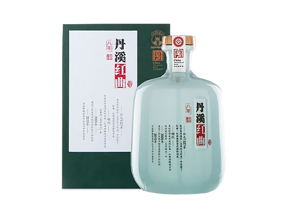 中山丹溪黄酒回收丹溪8年红曲黄酒750mL 2瓶礼盒装
