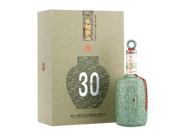 中山古越龙山30年黄酒回收古越龙山三十年陈酿花雕酒