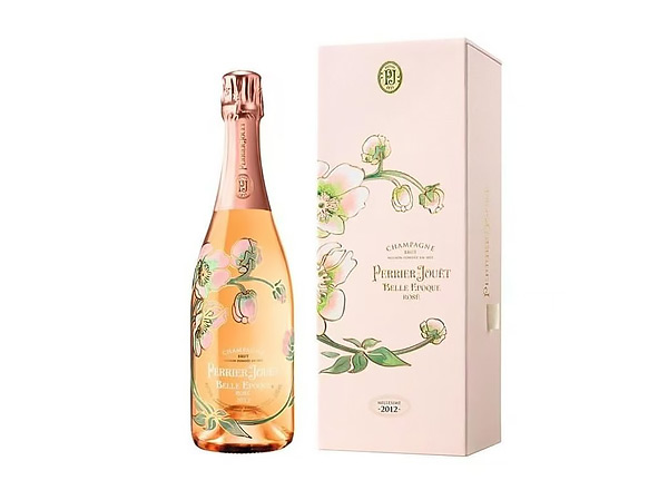 中山回收巴黎之花美丽时光桃红年份香槟礼盒装Perrier-Jouët Belle Epoque Rosé