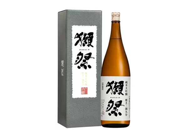 中山獭祭清酒Dassai39回收獭祭三割九分纯米大吟酿720mL/1.8L清酒礼盒装