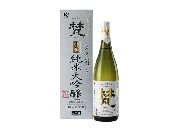 中山梵清酒回收梵特撰38三割八分纯米大吟酿清酒