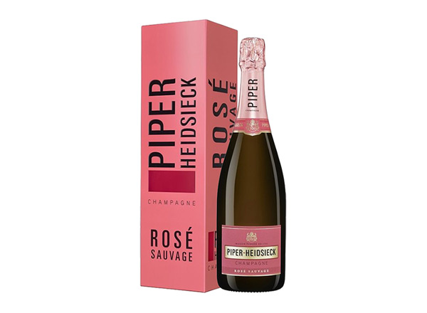 中山白雪桃红香槟回收白雪粉红玫瑰Rosé Sauvage起泡酒